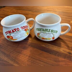 Dat’l Do It, Inc. Tomato and Vegetable Soup Mugs
